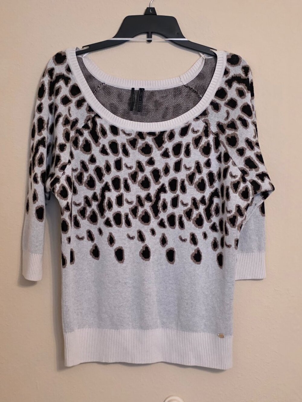 Guess Leopard Sweater Size L